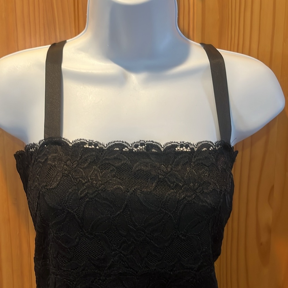 Coldwater Creek Elegant Black Lace Tank Top - Picture 4 of 10